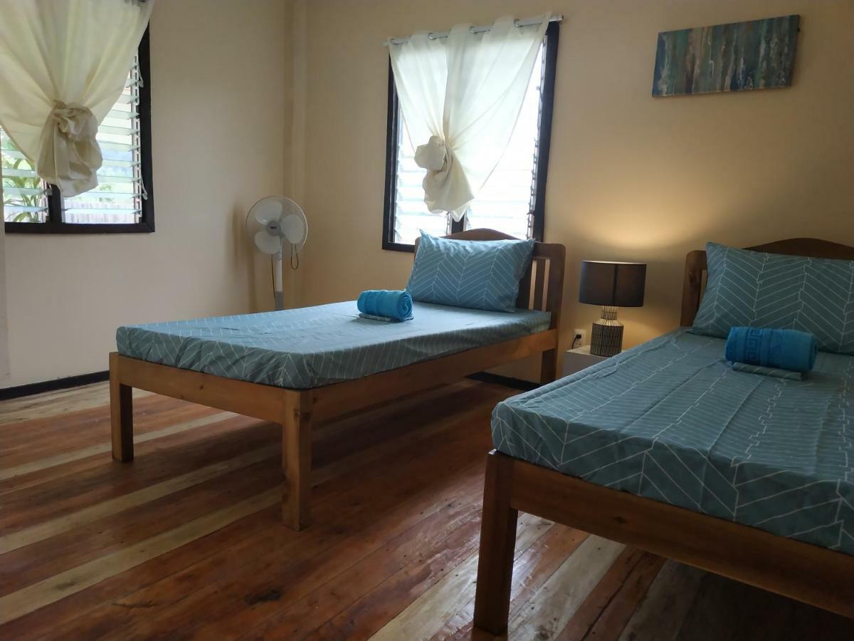 Nelmann'S Nipa Huts Otel San Vicente  Dış mekan fotoğraf